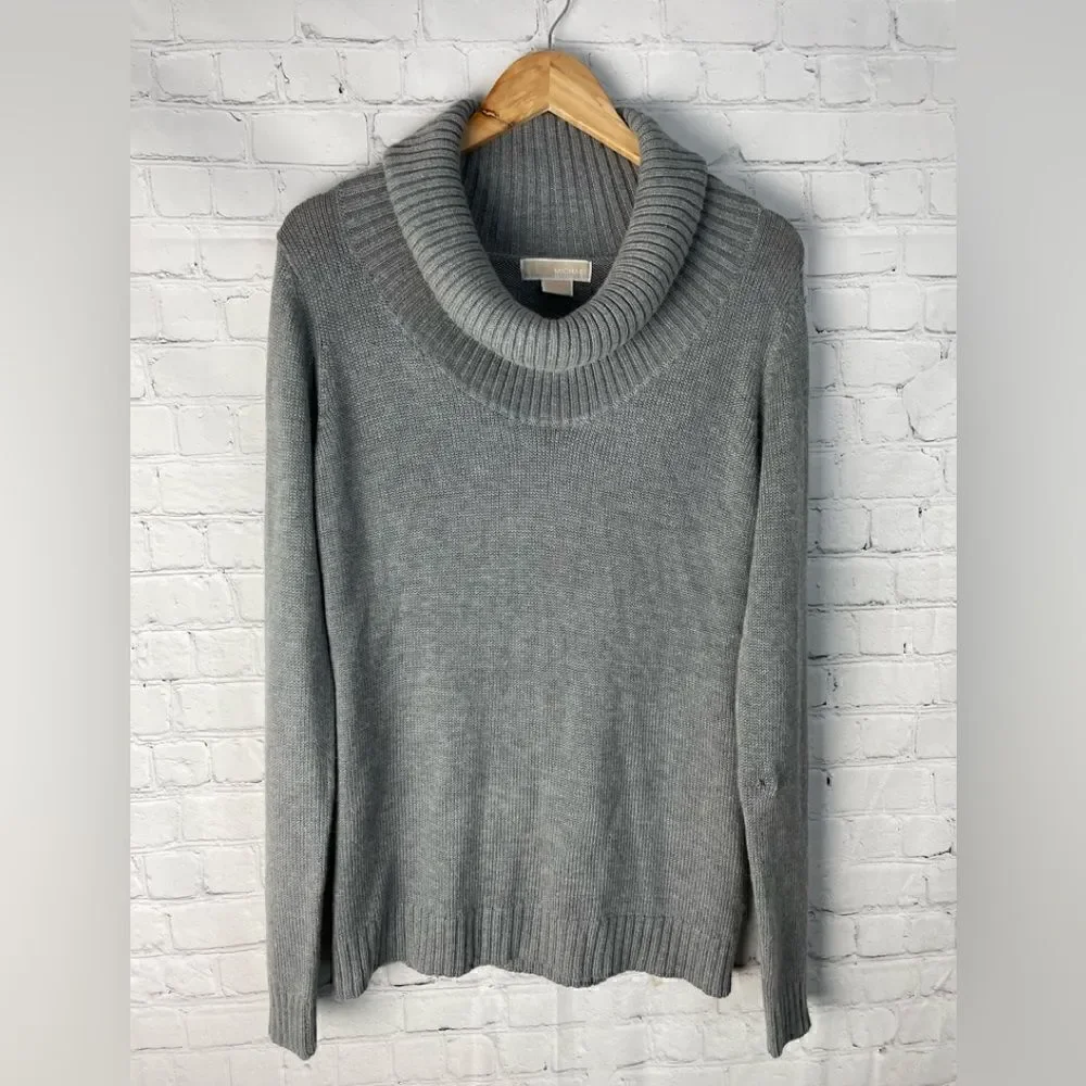 Michael Kors Gray Turtleneck Sweater XL